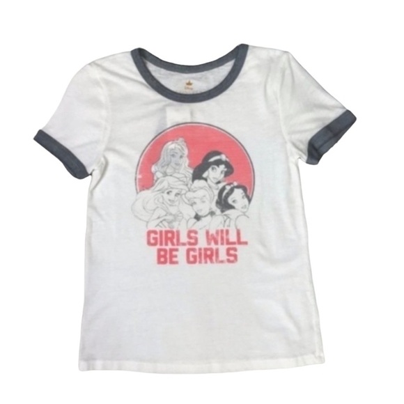 NWT Disney princesses white
graphic tee size Small t-shirt top S - Picture 1 of 5